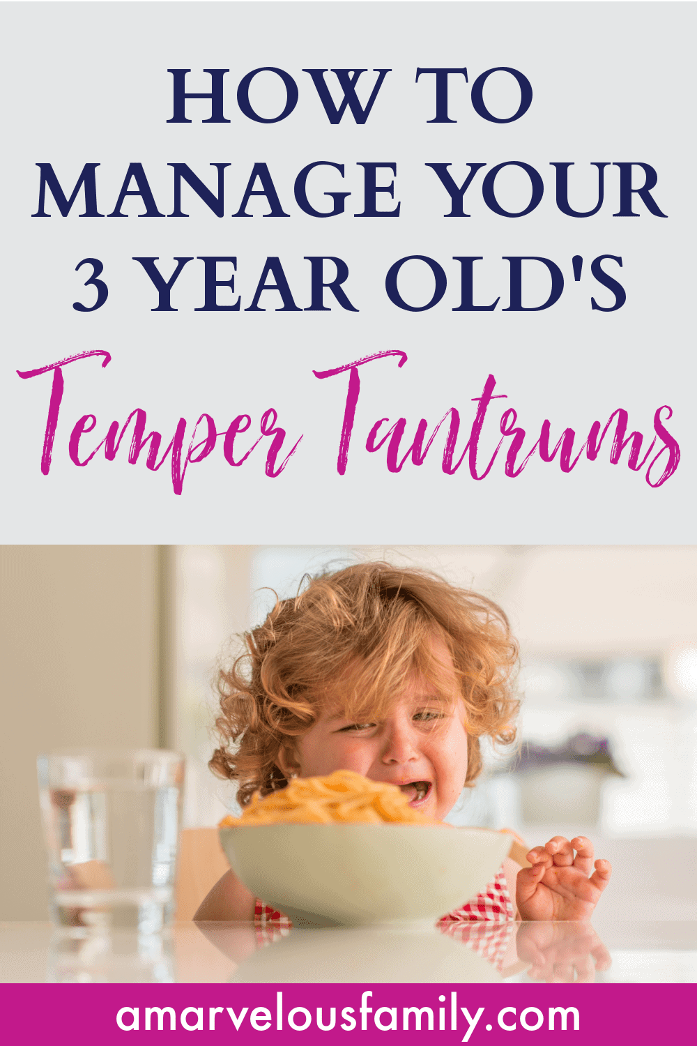 What to do when your 3 year old’s temper tantrums are getting worse A