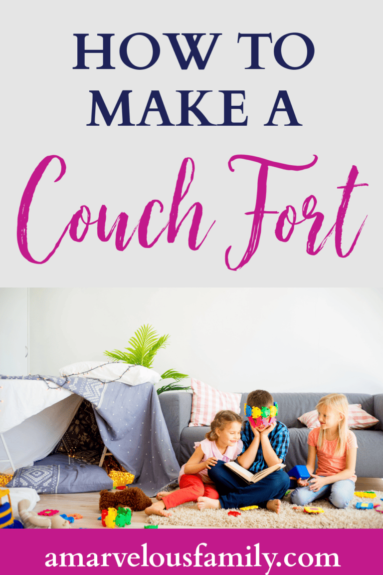 How to Make a Couch Fort A Marvelous Family